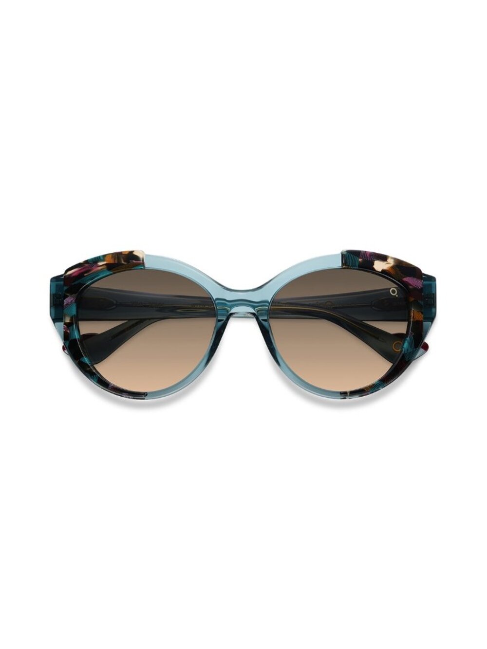 New Etnia Barcelona Women's Sunglasses Green Acetate Frame NILA TQHV 54